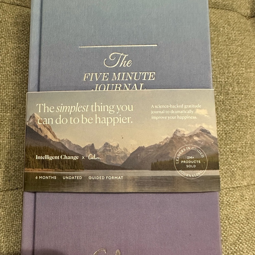 The Five Minute Journal - Blue